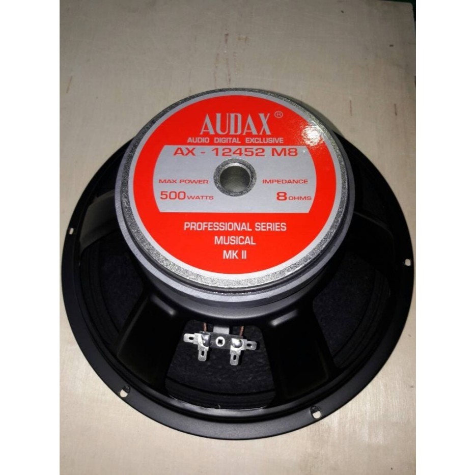 speaker audax AX12452 full range 12 inch AX 12452 M8