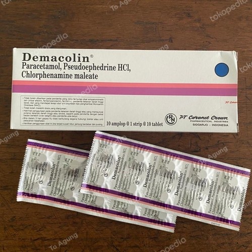 Demacolin Strip 10 Kaplet