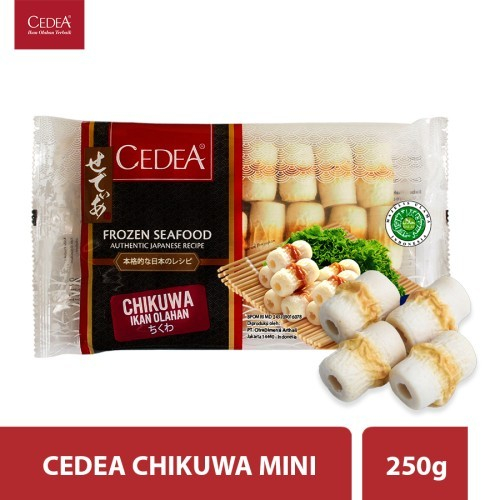

CEDEA CHIKUWA MINI 250 GRAM MAKANAN OLAHAN IKAN FROZEN