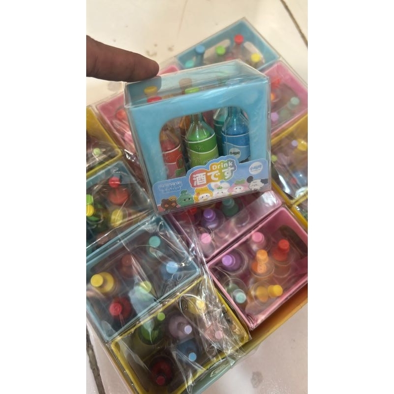

1 BOX PENGHAPUS FIGURE DRINK RABBIT ISI 12 KRAT