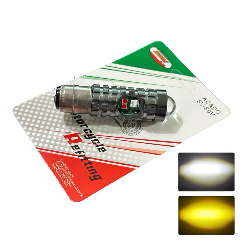 Bholam lampu depan laser socket H6 senja H6 D3 bebek matic mio vario beat fino supra blade revo dll