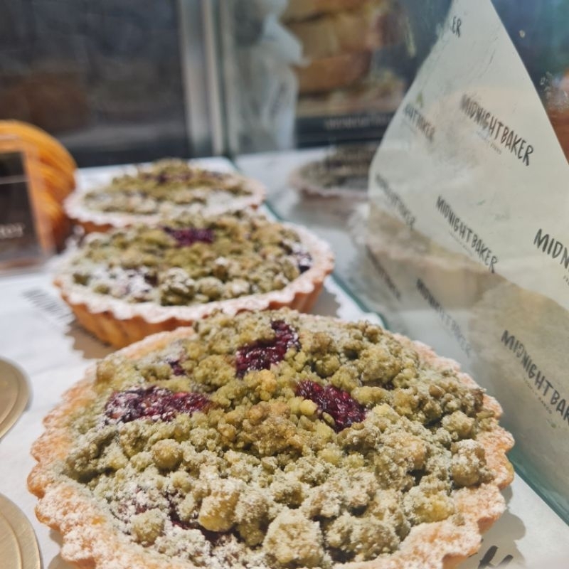 

Tartlet Matcha Seteusel Midnight Baker