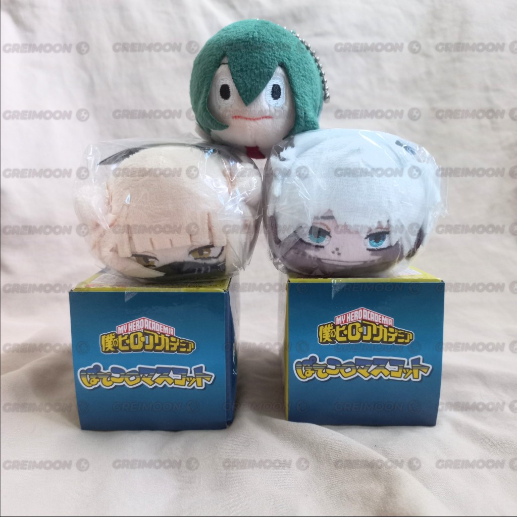 Gantungan Boneka Plush Anime Mochi My Hero Academia Tsuyu, Toga, Dabi