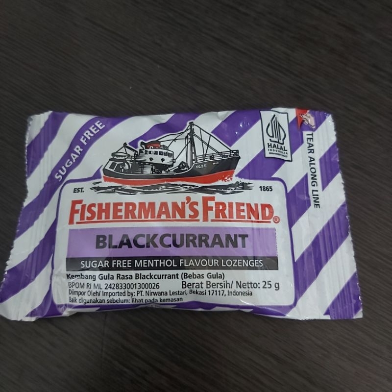 

Fisherman's Friend Sugar Free Menthol Flavour Lozenges (Blackcurrant)