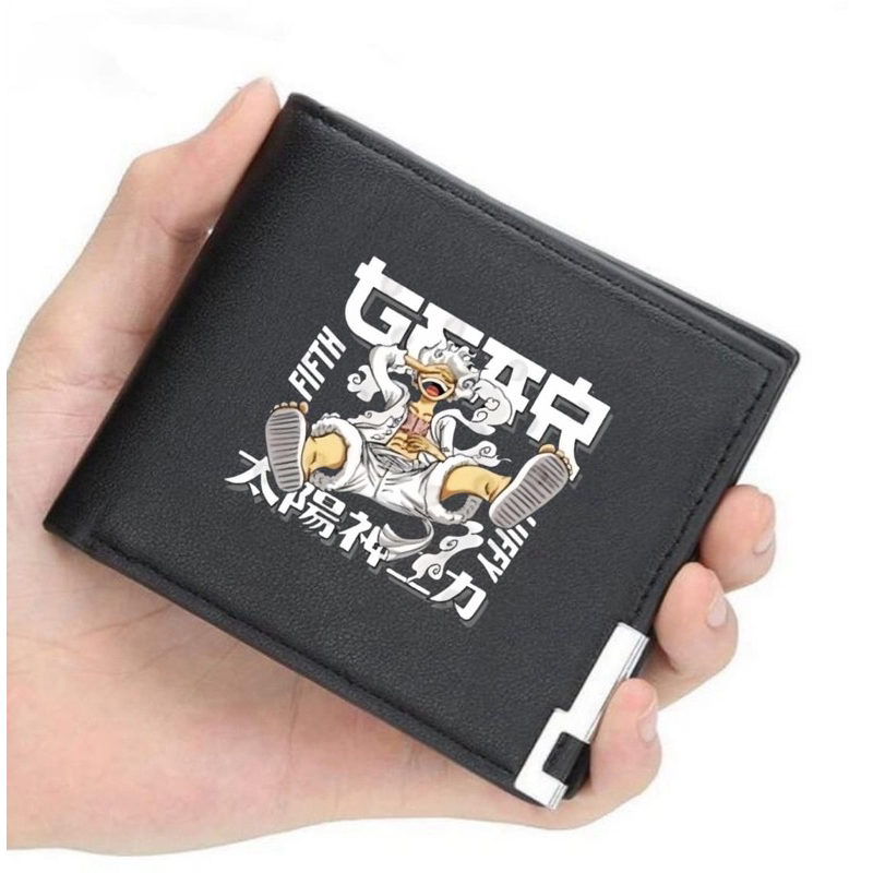 Murah  Dompet Pria Anime One Piece Dompet Wallet Anime One Piece Yonkou Pirates Dompet Luffy