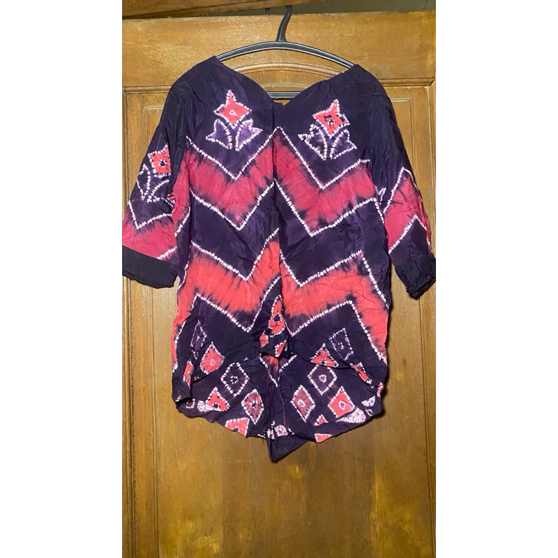 Preloved Atasan Motif Sasirangan