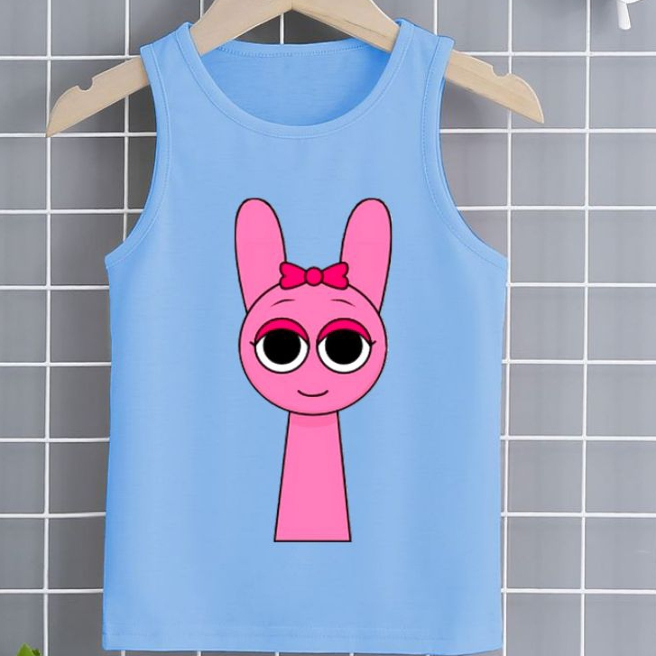 singlet/dalaman anak anak sprungki 2-8 tahun anak perempuan