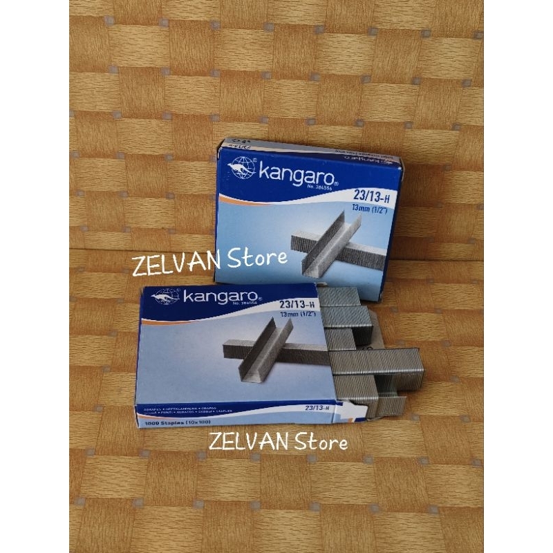 

KANGAROO Isi staples Jilid / Staples Tembak / Gun Tacker ukiran 23/13