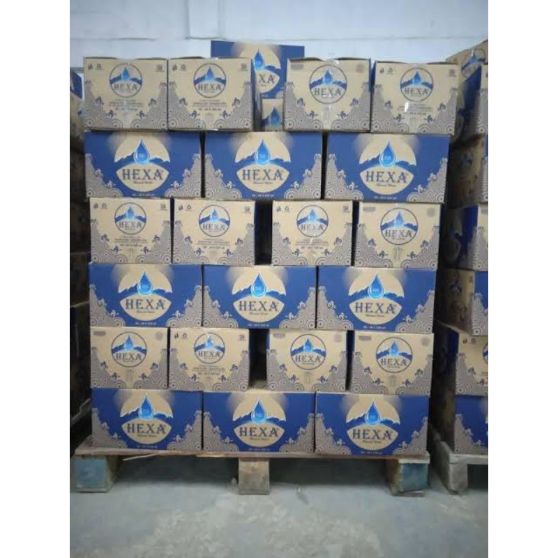 

Hexazam air mineral gelas 220ml