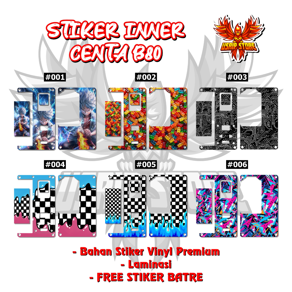 

stiker aksesoris ceentaa80 part 3