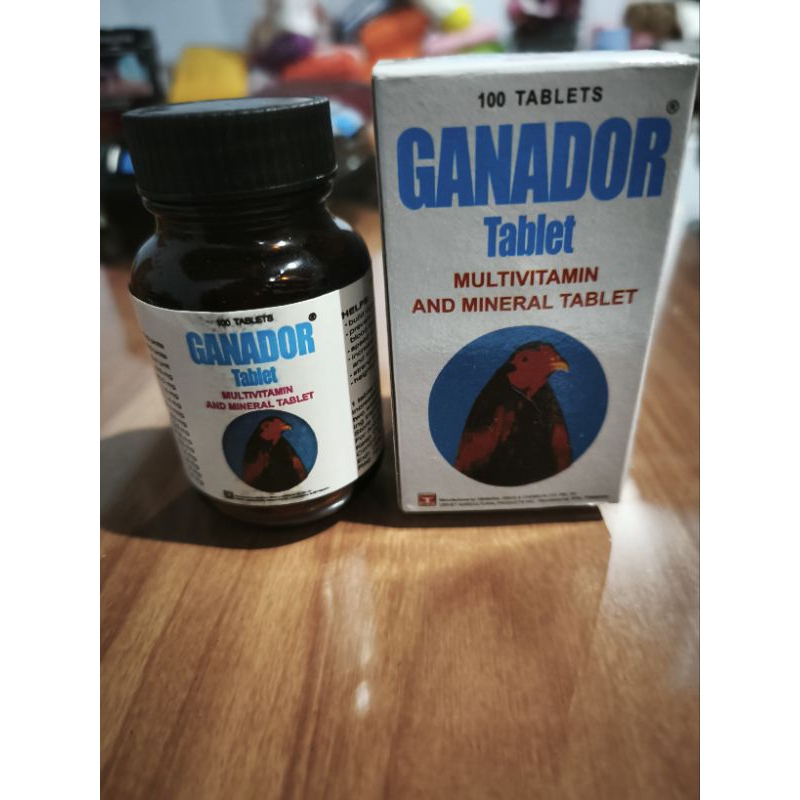 GANADOR TABLET OBAT PENAMBAH STAMINA NAFAS MENTAL AYAM BANGKOK