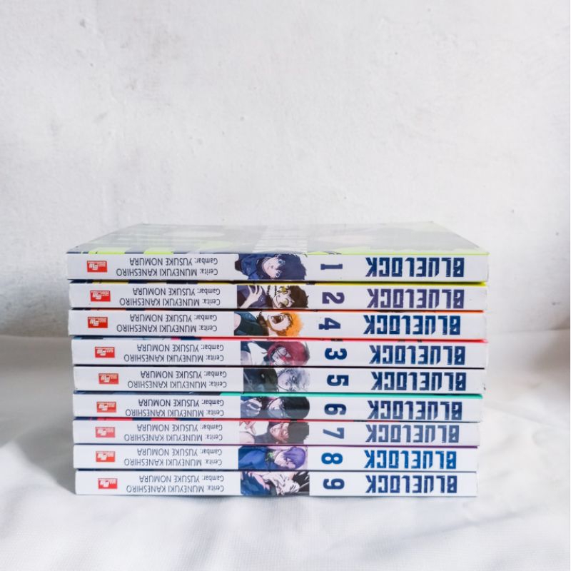 blue lock manga set 1-9