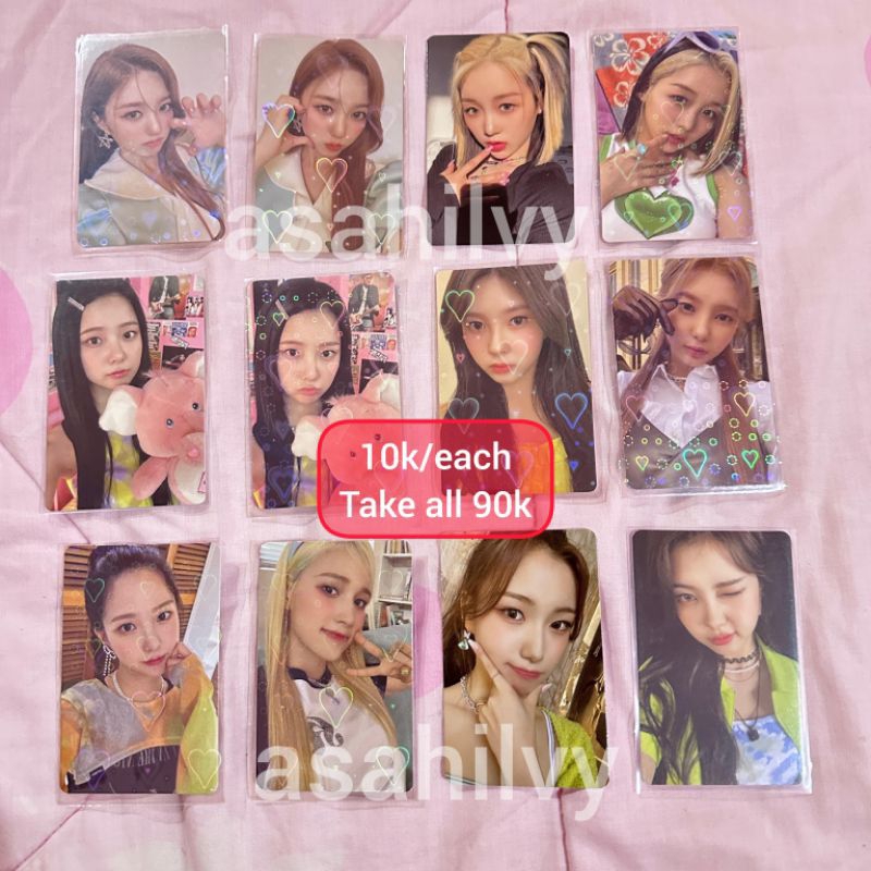 Photocard Kepler Yeseo Hikaru Yujin Dayeon Bahiyyih