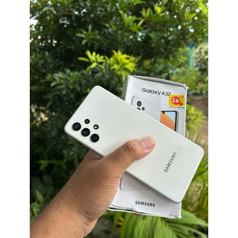 samsung A32 fulset mulus 8/128 original segel