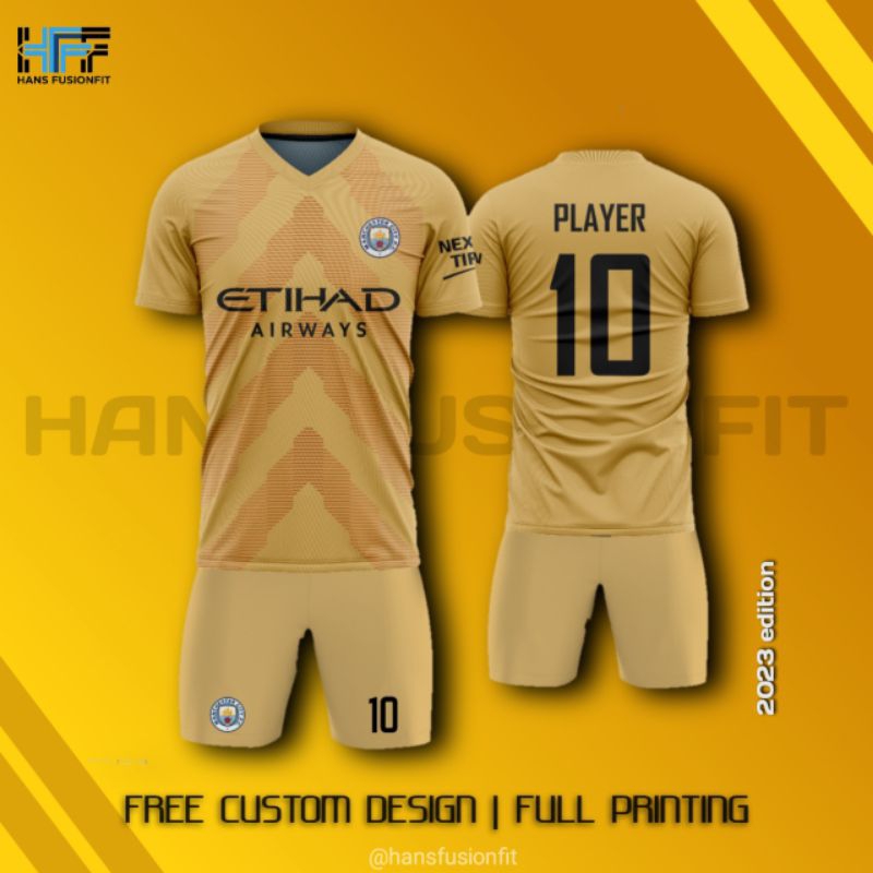 JERSEY MANCHESTER CITY GOALKEEPER EDISI 2022-2023 | FREE CUSTOM NAMA, NOMER PUNGGUNG