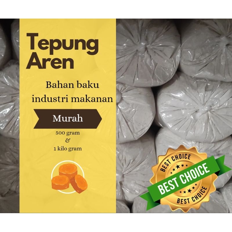 

Tepung Aren, Pati Onggok/Gilang, sagu aren