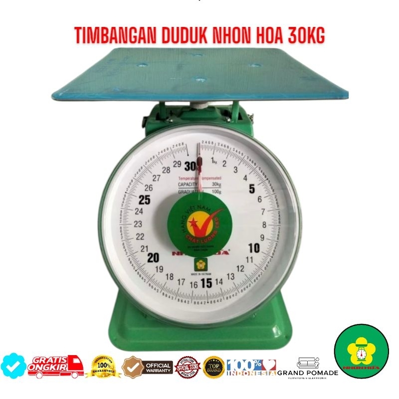 TIMBANGAN DUDUK NHON HOA 30KG