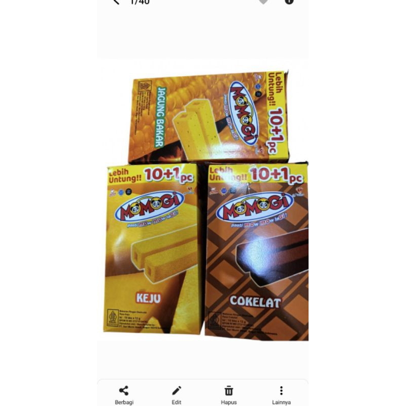 

MOMOGI 1 BOX ISI 10PCS 12gr
