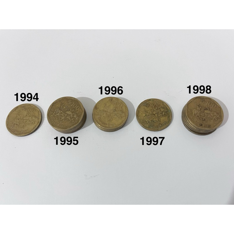 Uang Koin 100 Rupiah Emas Koin 100 kuning karapan sapi