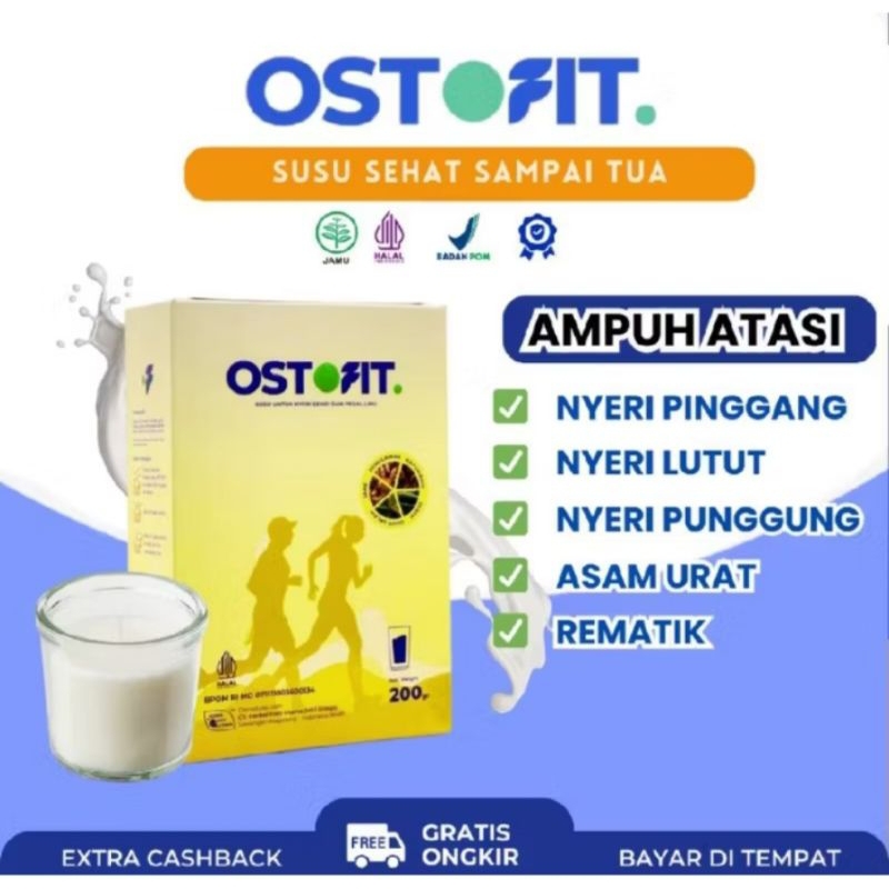 

OSTOFIT ASLI ORIGINAL SUSU HERBAL ATASI ASAM URAT NYERITULANG SENDI