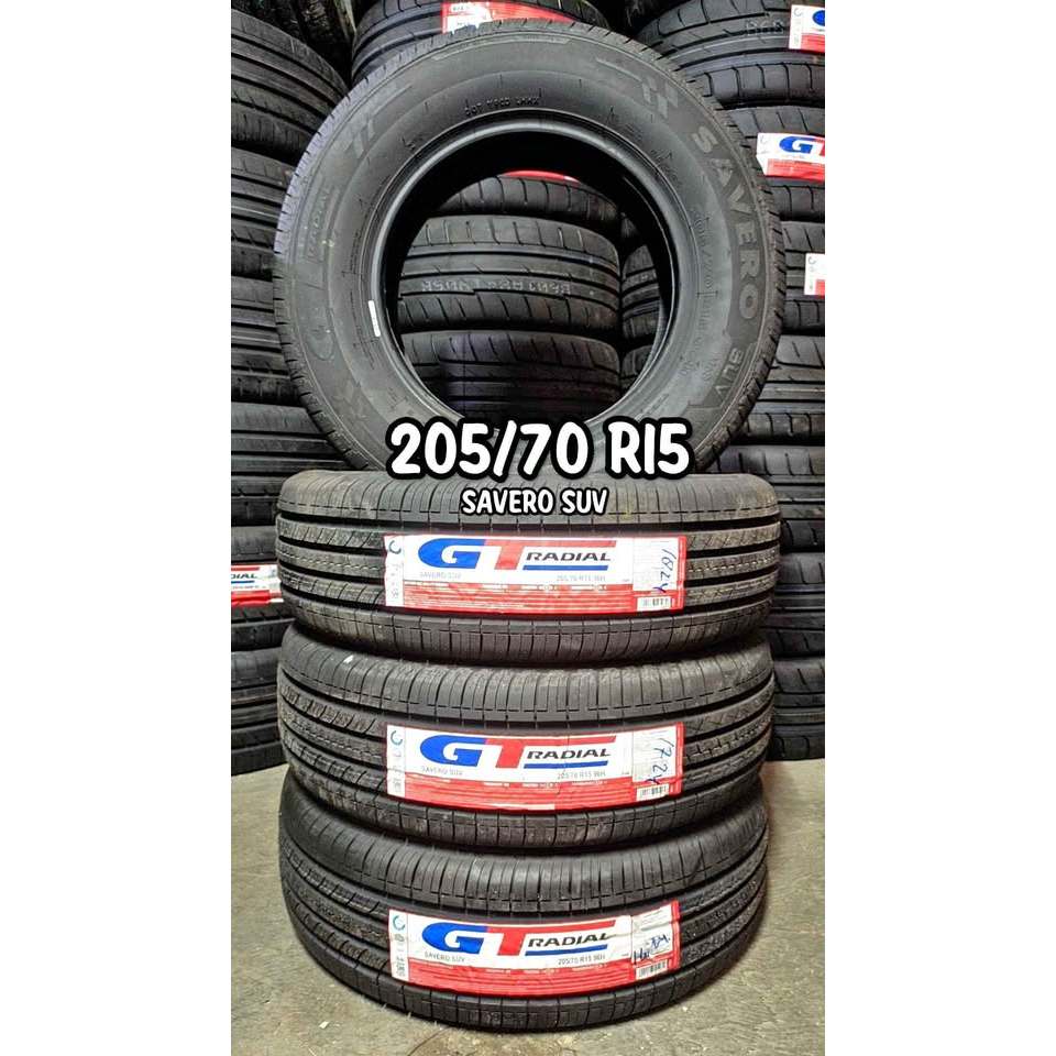 BAN MOBIL 205 70 ring 15 tubeles GT RADIAL 205/70 R15 SAVERO SUV