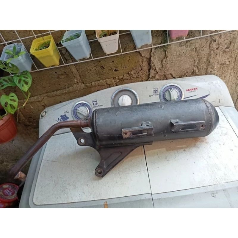 Knalpot original Beat vario 110 scoopy lama ori copotan standar fullsystem fullset kelengkapan seper