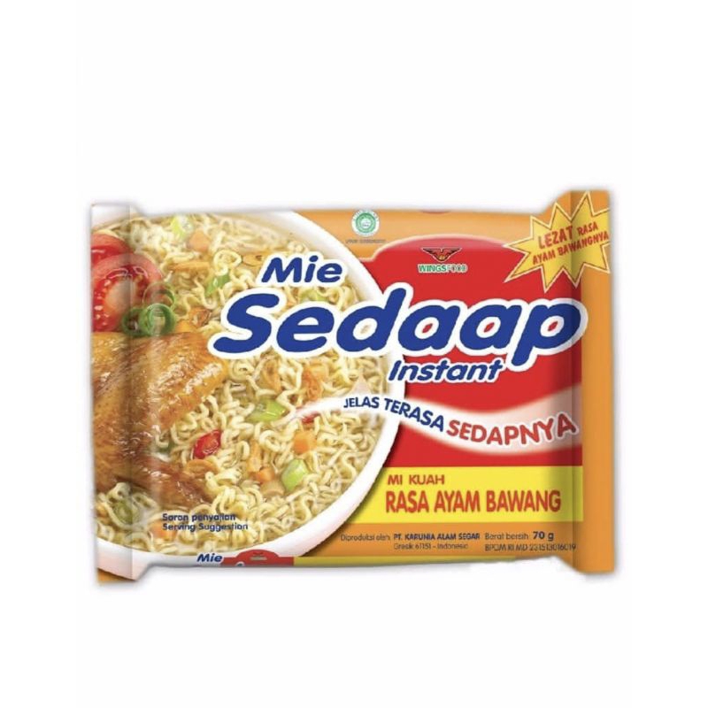

MIE SEDAAP SOTO / ayam bawang 1 DUS
