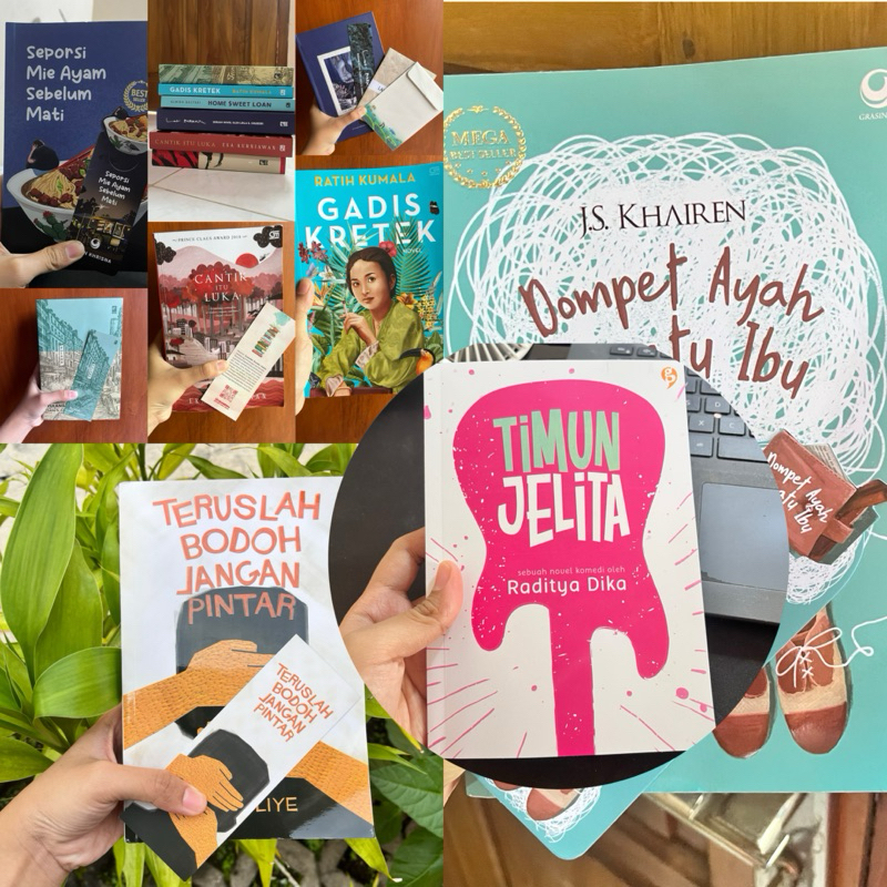 [PRELOVED] Buku Bacaan Dompet Ayah Sepatu Ibu | | Home Sweet Loan | Namaku Alam | Gadis Kretek | Can