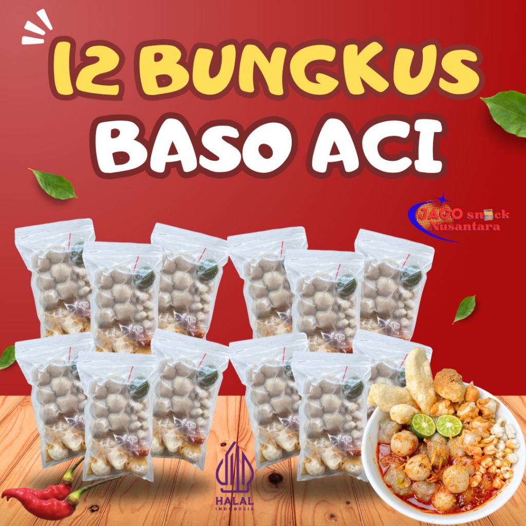 

PAKET HEMAT 12 BUNGKUS BASO ACI INSTAN ORIGINAL KUAH KALDU - HOTPOT INSTAN