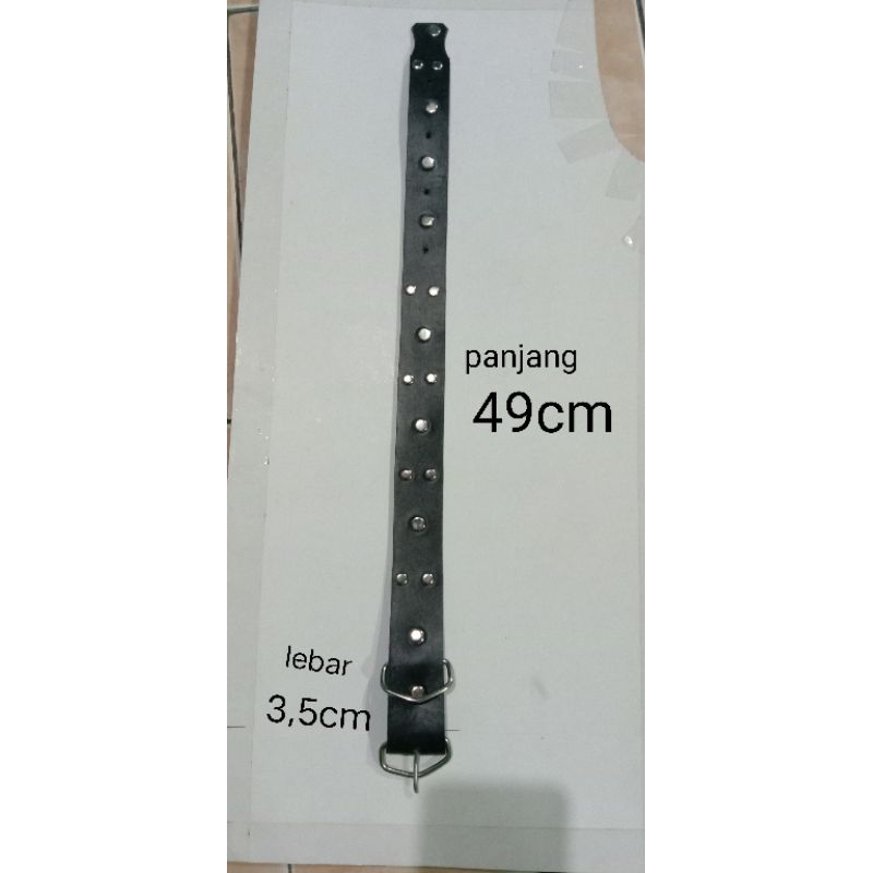 KALUNG KULIT ASLI GARUTAN ....KALUNG doggy/// kalung anjing//// kalung hewan//// kalung peliharaan//