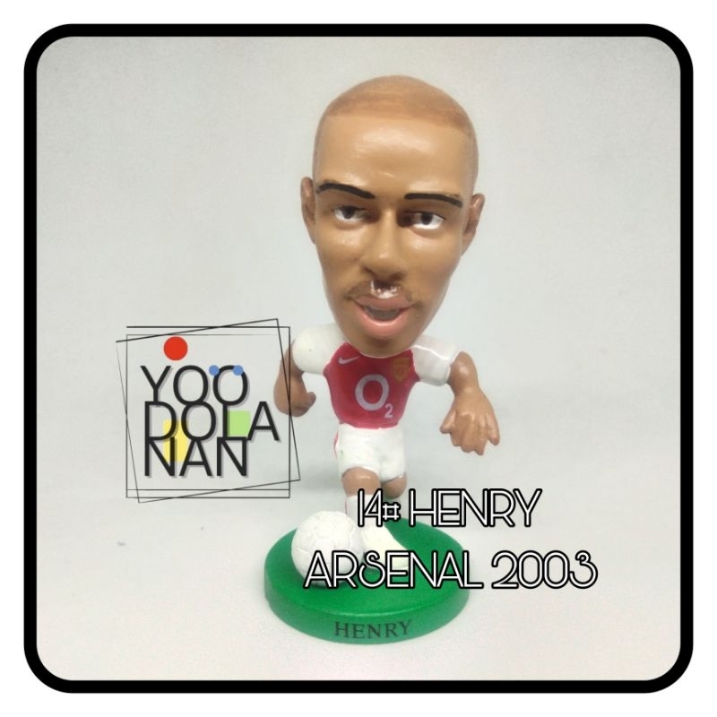 14# HENRY - ARSENAL 2003 FORWARD SPORTS CORINTHIAN FIGURE PEMAIN BOLA