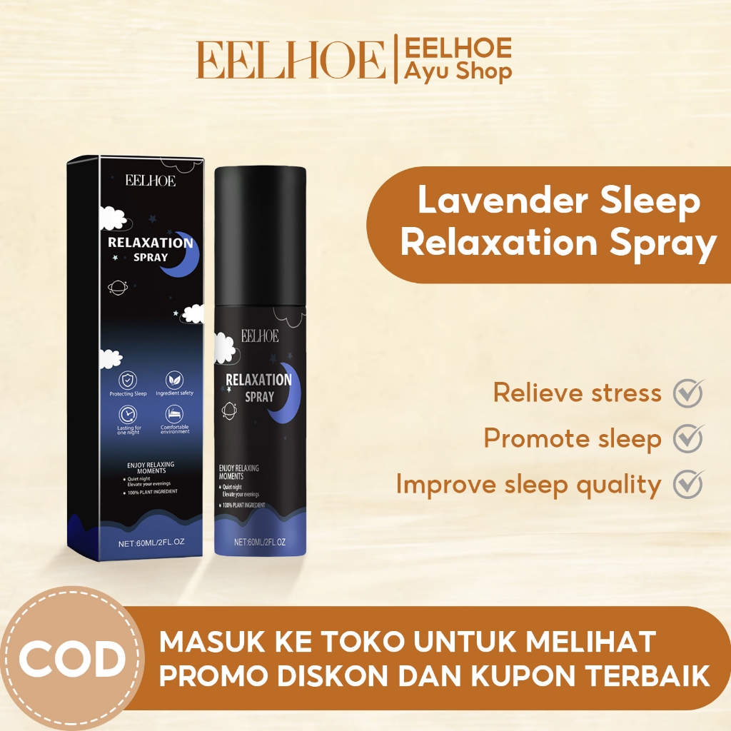 EELHOE Pillow Mist 60ml Pillow Mist Deep Sleep