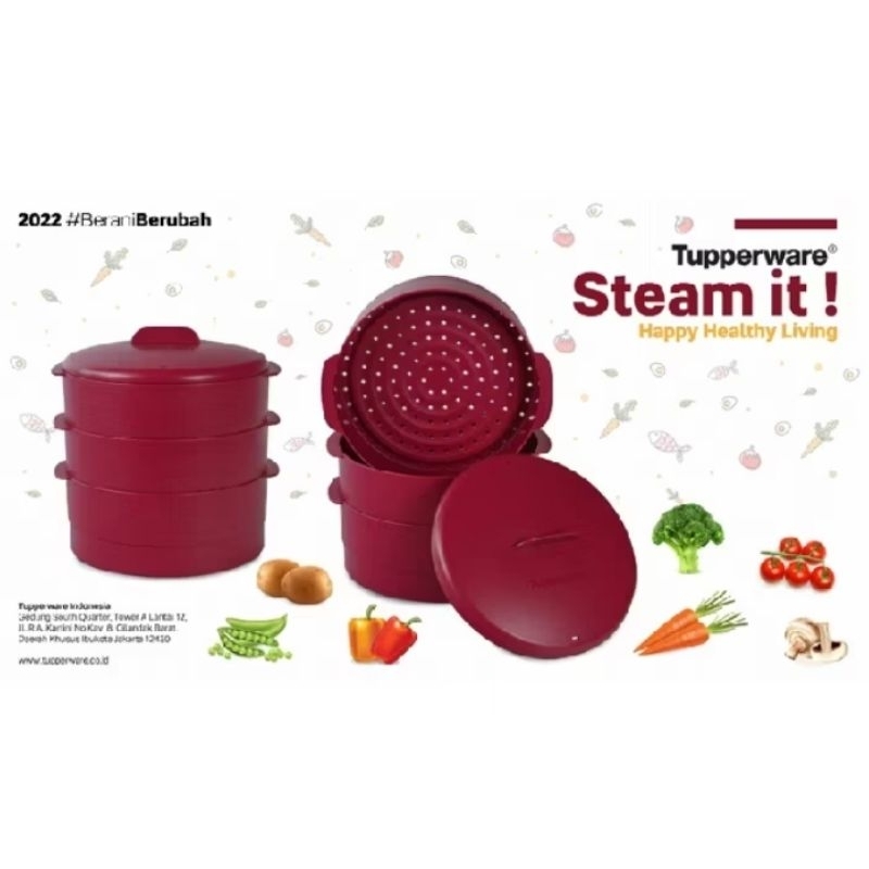 Steam It 3 susun Tupperware