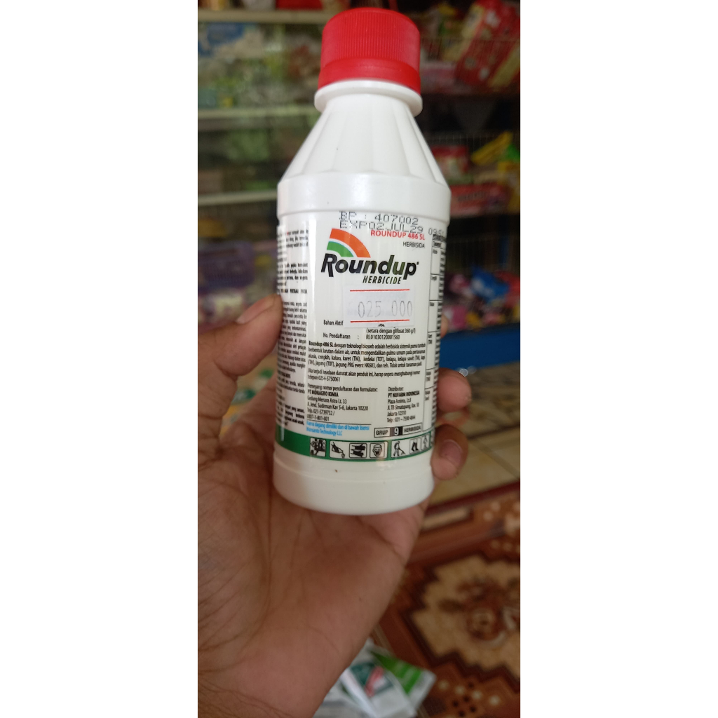 Roundup pembasmi rumput liar/gulma 200ml Termurah harga grosir
