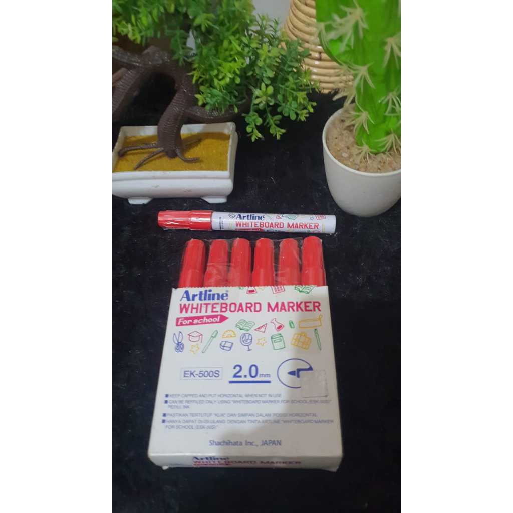 

Artline Whiteboard Marker For School Merah