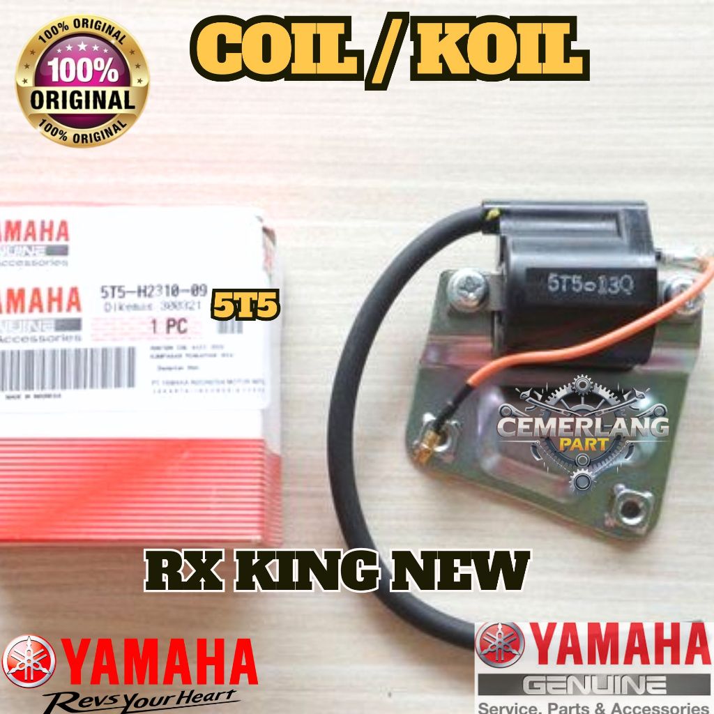 COIL / KOIL 5T5/3KA YAMAHA RX KING NEW ORGINAL YAMAHA