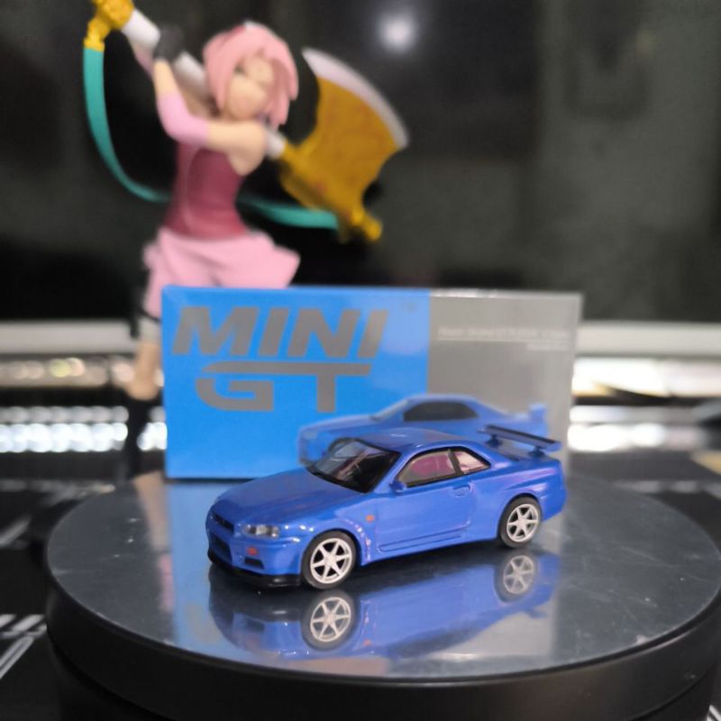 mini gt nissan skyline gtr r34 v-spec #759