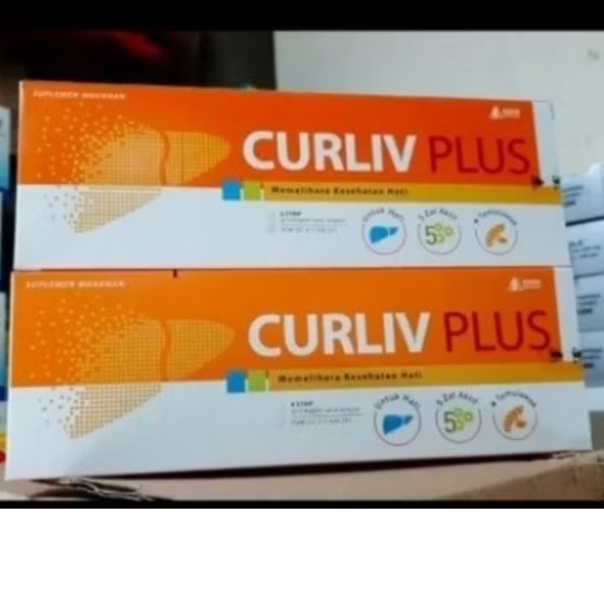Curliv Plus Box @60 tablet, Suplemen Kesehatan