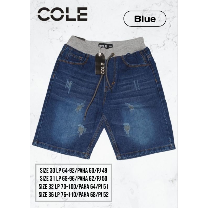 Jeans Pendek Cargo dan non cargo By Cole