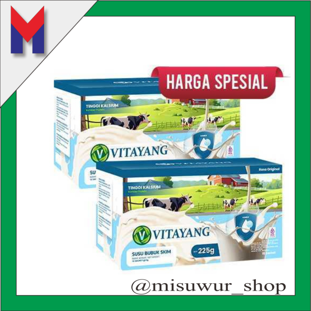 

2 box Vitayang Susu Skim Bubuk Colostrum KK Indonesia Meningkatkan Sistem Imun Daya Tahan