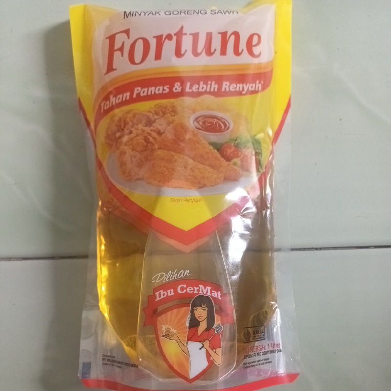 

1L Minyak Goreng Fortune Kemasan Pouch Refill
