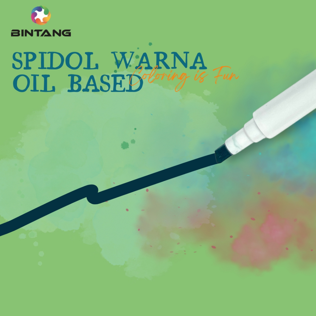 

SPIDOL WARNA OIL BASED UJUNG GANDA BT-988-12