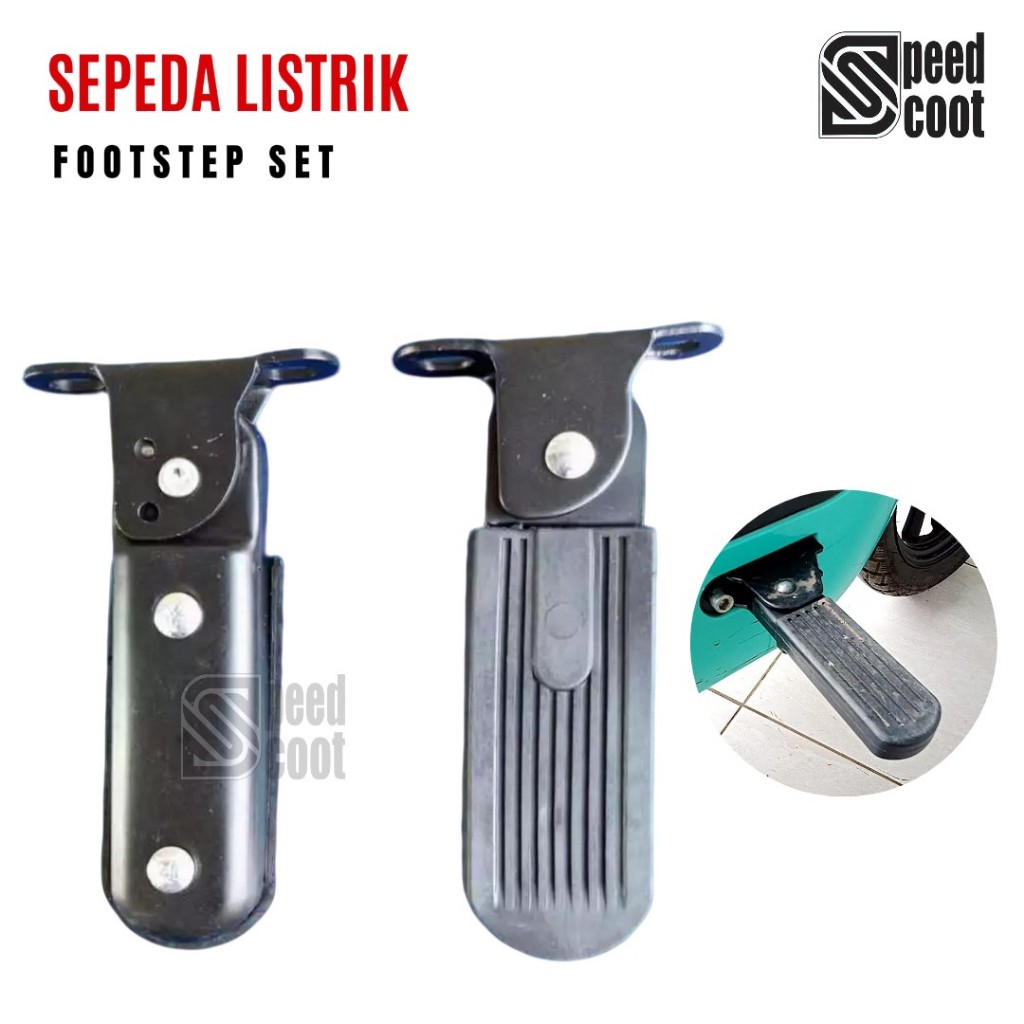 Footstep Jalu Pijakan Kaki Depan Sepeda Listrik