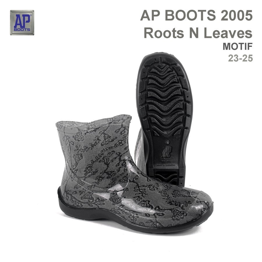 Sepatu AP Boot 2005 ROOTS N LEAVES / Sepeatu boot wanita - 23