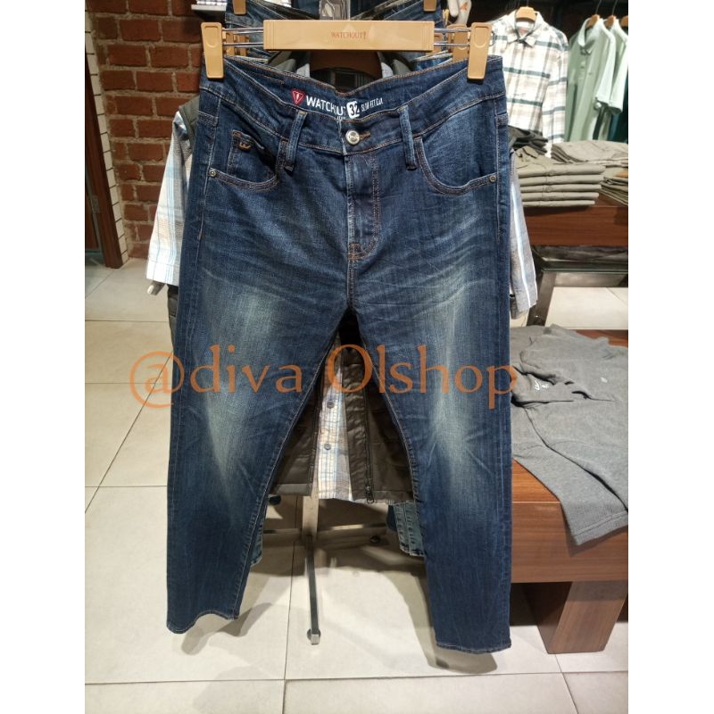 WATCHOUT JEANS ORIGINAL NEW ARRIVAL CELANA PANJANG SLIM FIT