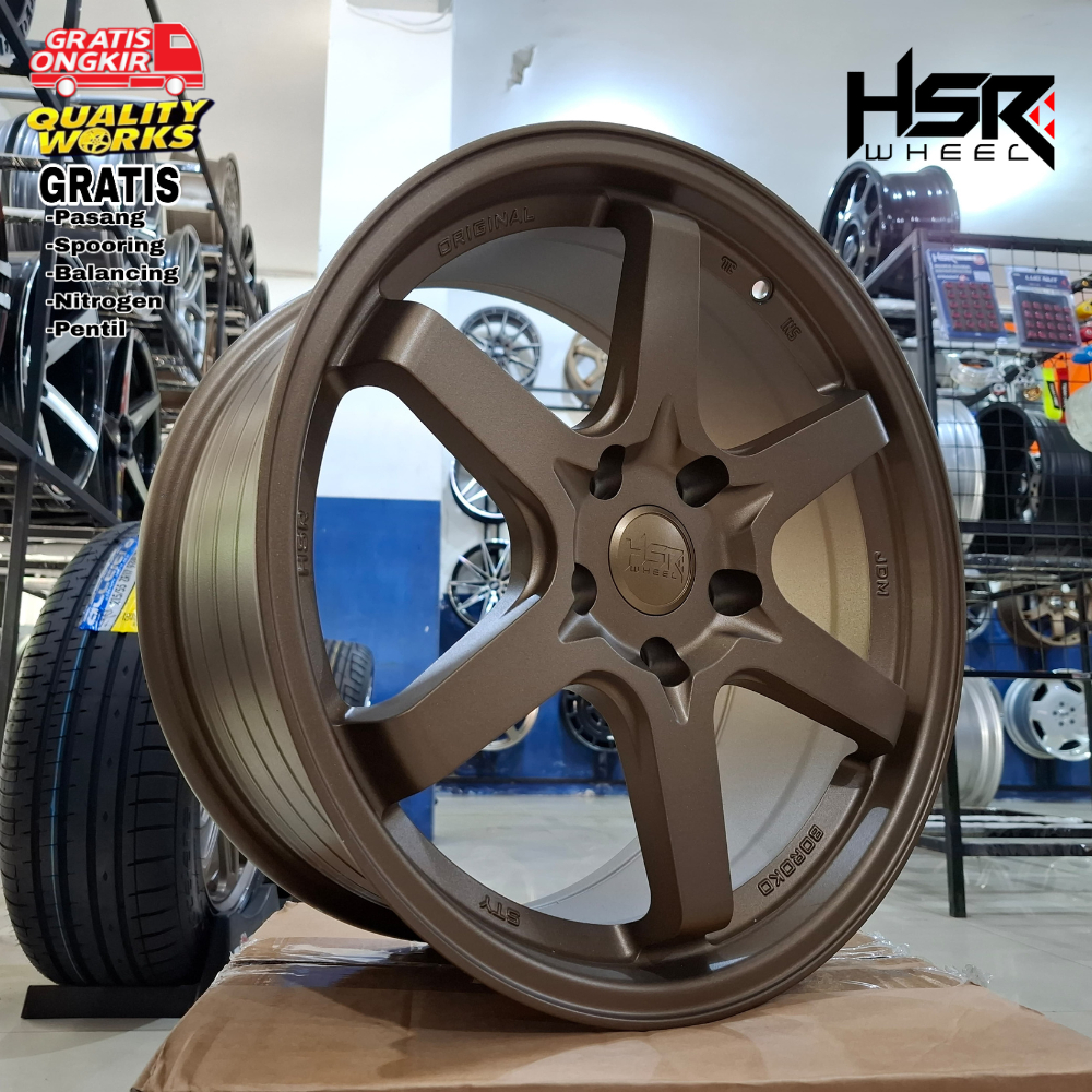 Velg Mobil Xpander, New Livina, Terios, Velg Racing Ring 18 HSR Wheel STY