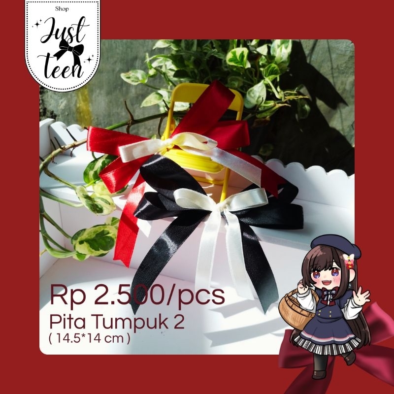 

Pita Kado|Hampers|Aksesoris Siap Pakai|Pita Tumpuk 2