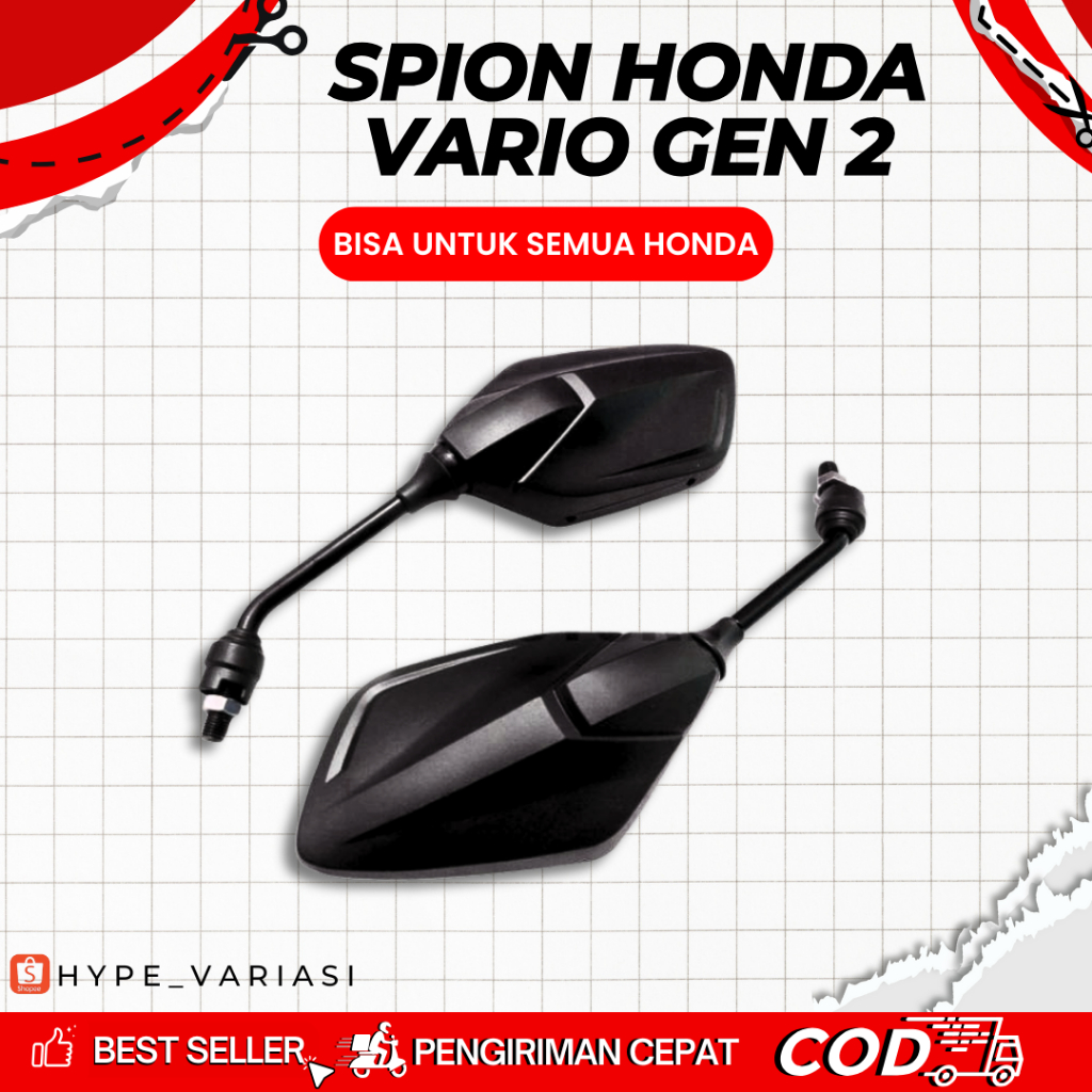 SPION HONDA VARIO GEN 2 KACA BENING SPION PCX 150 LOKAL SPION X1 THAILAND SPION CLICK VARIO 125 150