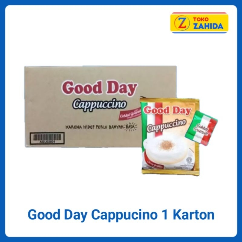 

Good Day Cappucino 1 Kardus isi 12 Renteng