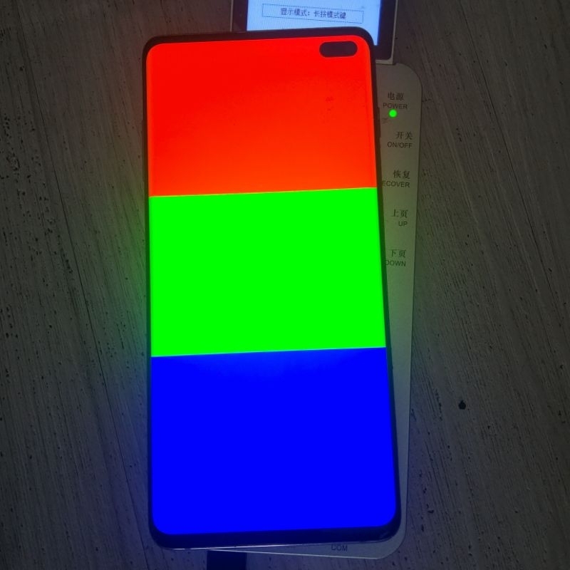 LCD SAMSUNG S10 PLUS ORI COPOTAN PLUS FRAME MINUS SHADOW